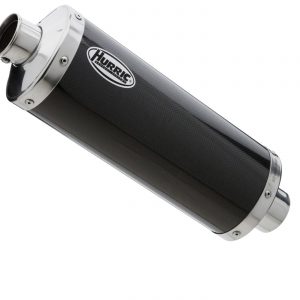 Scarico YAMAHA YZF-R6 anno  2005 terminale di scarico HURRIC Rac 1 Slip on in carbonio colore carbonio