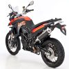 Vyčerpat BMW F 700 GS anno 2012 - 2013 - 2014 - 2015 - 2016 Koncovka výfuku HURRIC Rac 1 Slip on in uhlík barva uhlík