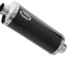 Scarico BMW F 800 R anno  2017 - 2018   terminale di scarico HURRIC Rac 1 Slip on in carbonio colore carbonio - immagine 2