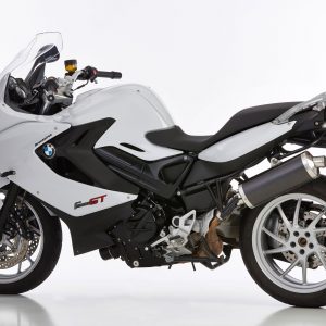 Scarico BMW F 800 GT anno  2013 - 2014 - 2015 - 2016   terminale di scarico HURRIC Rac 1 Slip on in carbonio colore carbonio