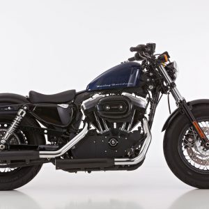 Vyčerpat HARLEY DAVIDSON SPORTSTER XL 1200V Seventy Two 2014 – 2015 – 2016 Vyčerpat FALCON Double Groove Slip on coated nerez ocel barva černá-rohožný Vyčerpat HARLEY DAVIDSON SPORTSTER XL 1200V Seventy Two 2014 - 2015 - 2016 Vyčerpat FALCON Double Groove Slip on coated nerez ocel barva černá-rohožný