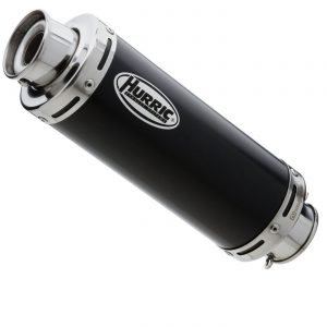 Scarico YAMAHA YZF-R6 anno  2001 - 2002   terminale di scarico HURRIC Supersport Slip on in Alluminio anodizzato colore nero