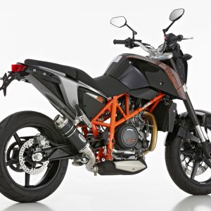 Vyčerpat KTM 690 Duke anno 2016 – 2017 – 2018 Koncovka výfuku HURRIC Suprosport Slip on in eloxovaný hliník barva černá Vyčerpat KTM 690 Duke anno 2016 - 2017 - 2018 Koncovka výfuku HURRIC Suprosport Slip on in eloxovaný hliník barva černá