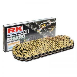Łańcuch motocyklowy 525KRO gold 120 links CLF by RK