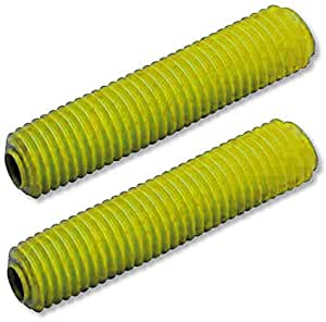 Coppia soffietti per forcelle ammortizzate made in italy prodotto universale di protezione in gomma manicotto parapolvere Lunghezza 365 mm Diametro 35 - 55 mm GIALLO colore giallo