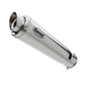 Scarico YAMAHA YZF-R6 anno  2005 terminale di scarico HURRIC SP Slip on in acciaio inossidabile lucidato colore argento