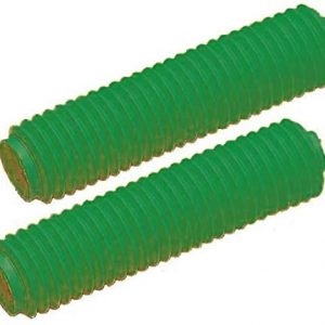 Coppia soffietti per forcelle ammortizzate made in italy prodotto universale di protezione in gomma manicotto parapolvere Lunghezza 295 mm Diametro 35 - 45 mm VERDE colore verde