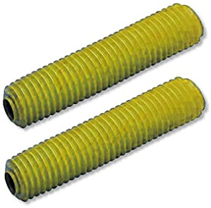 Coppia soffietti per forcelle ammortizzate made in italy prodotto universale di protezione in gomma manicotto parapolvere Lunghezza 350 mm Diametro 40 - 50 mm GIALLO colore giallo