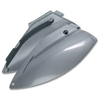 Fianchetti laterali tabelle laterali portanumero per LC4 640 E 1998 - 2006 LC4 640 DUKE 1998 - 2006 LC4 640 SMC 1999 - 2006 LC4 ADVENTURE 1999 - 2008  colore argento