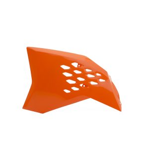 Side radiator spoiler do SX 2007 - 2010 SXF 2007 - 2010 EXC 2008 - 2011 EXCF 2008 - 2011 kolor pomarańczowy
