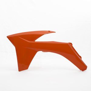 Side radiator spoiler do SX 2012 - 2013 SXF 2012 - 2013 EXC 2011 - 2013 EXCF 2011 - 2013 kolor pomarańczowy