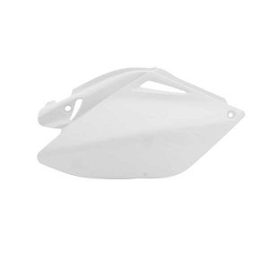 Fianchetti laterali tabelle laterali portanumero per CRF 250 2006 - 2007  colore bianco