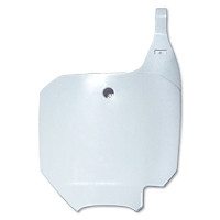Tabella portanumero anteriore peranteriore per CRF 150 2007 - 2013  colore bianco