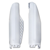 Gabelabdeckungen für CRF 150 2007 - 2013 Farbe weiß
