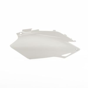 Fianchetti laterali tabelle laterali portanumero per CRF 250 2011 - 2013  colore bianco