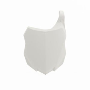 Tabella portanumero anteriore peranteriore per KXF 250 2013 - 2014 KXF 450 2013 - 2014  colore bianco