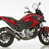 Exhaust HONDA NC750S 2014 - 2015 - SHARK Street GP Slip on exhaust terminal carbon color carbon