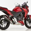 Scarico HONDA CBR500R 2016.  SHARK Street GP Slip on terminale di scarico carbonio colore carbonio