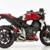 Scarico HONDA CB1000R 2018.  SHARK Factory Slip on terminale di scarico Alluminio anodizzato colore nero