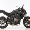 Wydechowy YAMAHA XSR700 2016 - 2017 - 2018 - SHARK SRC 4 Zacisk wydechowy węglowe kolor węglowe
