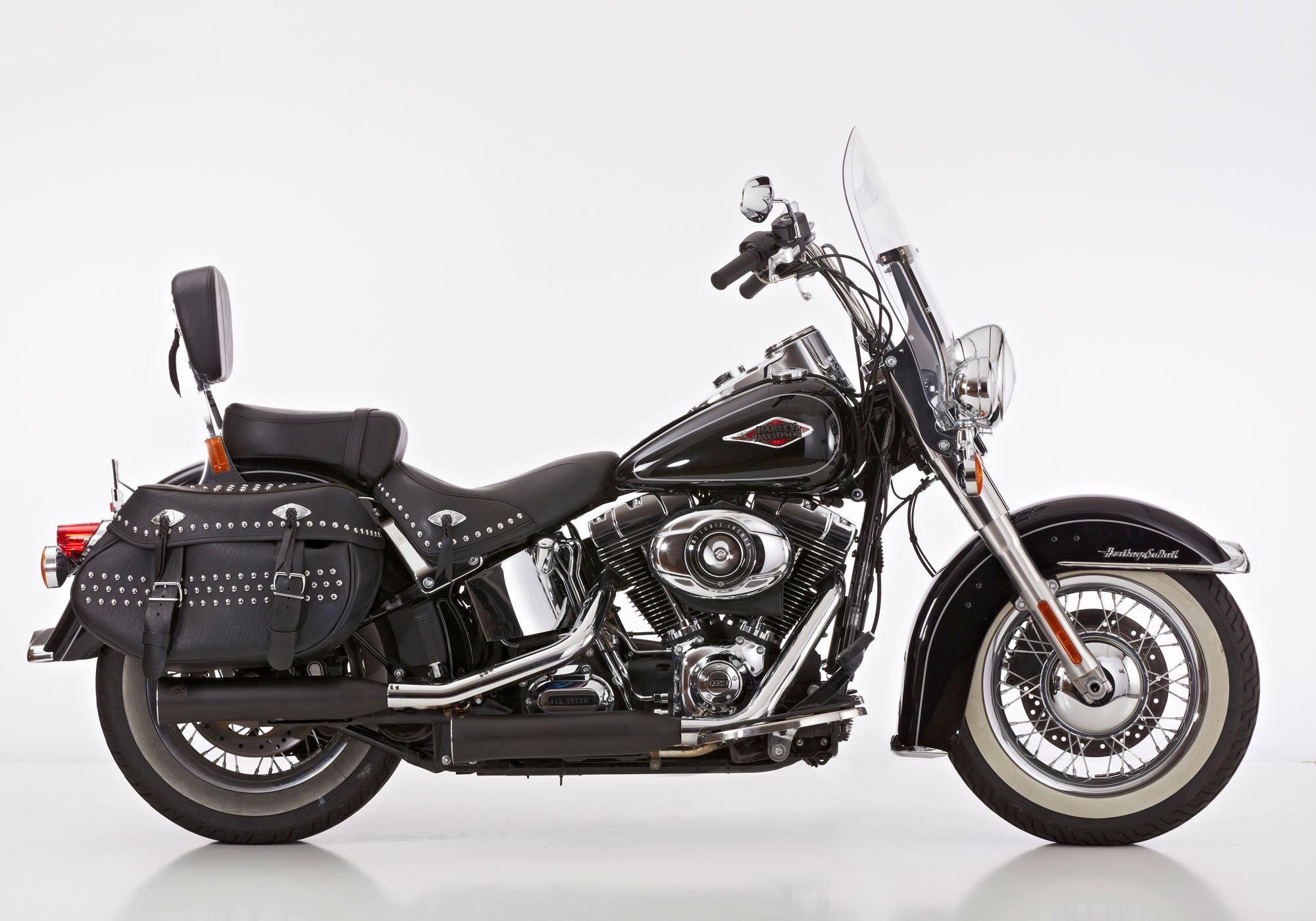 Softail sales deluxe exhaust