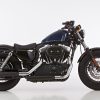 Exhaust HARLEY DAVIDSON SPORTSTER XL 1200C/CA/CB Custom 2006 - 2007 - 2008 - 2009 - 2010 - 2011 - 2012 - 2013 Exhaust FALCON Double Groove Slip on coated stainless steel color black-matte