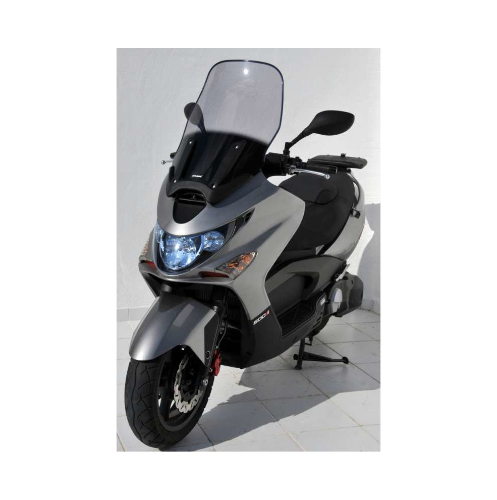 High protection windshield for Kymco Xciting 250/300/500 2005/2008 light black