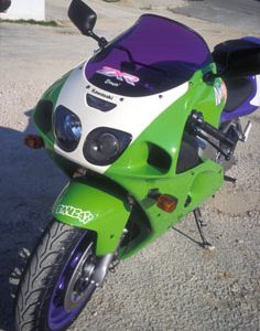 Cupolino ZX 7 R 1996 2003 colore fume nero chiaro alto 39 cm prodotto da Ermax