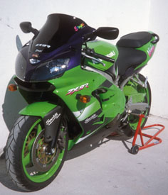Cupolino zx 9 R 2000 2005 colore fume nero chiaro alto prodotto da Ermax