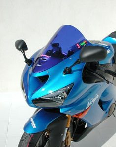 Cupolino zx 6 r rr 2005 2008 zx 10 R NINJA 2006 2007 colore fume nero chiaro aeromax prodotto da Ermax