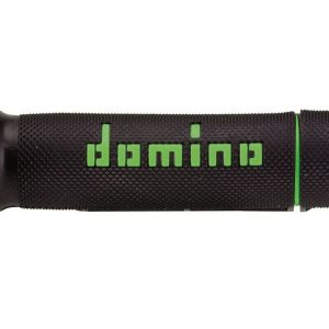 Domino Gripy bibarva černá / zelená pro MOTORKY off road enduro / cross in  rohožerial two-component Lenght: 118 mm accessories: 97.5595.04-00