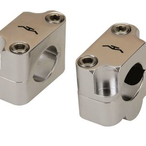 Raiser Domino universale grigio in alluminio per piastre con attacco 22 mm