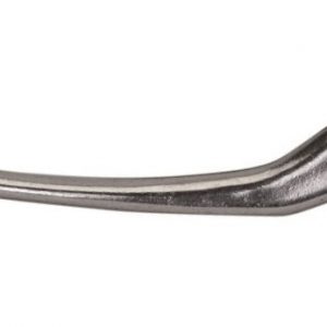 clutch lever Domino left hub 19,5 mm grey dark painted in aluminum die-cast 1693.61