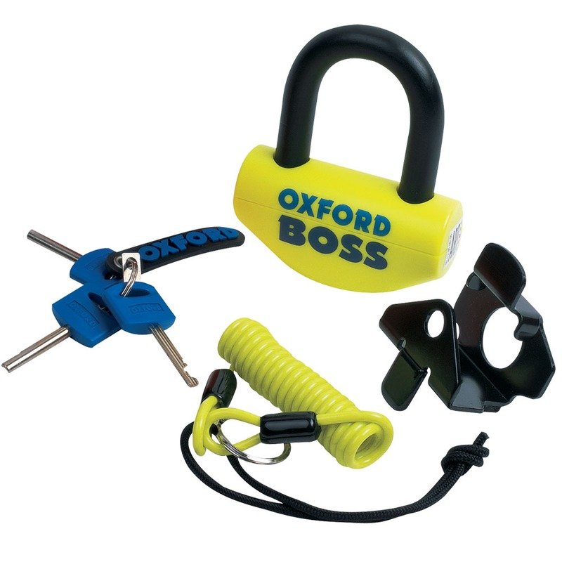 Padlock BOSS DA DISCO yellow