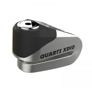 LUCCHETTO OXFORD QUARTZ XD10PIN 10mm GRIGIO/NERO