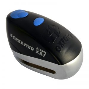 LUCCHETTO OXFORD SCREAMER XA7NERO PIN 7mm CON ALLARME