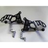 Pedana arretrata regolabile 4RACING per MV AGUSTA  BRUTALE 910  2005 - 2007 - immagine 2