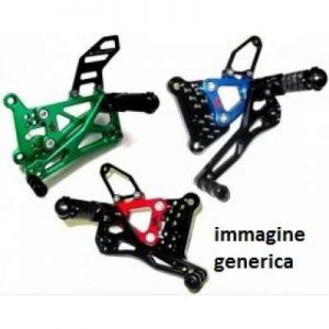 Pedana arretrata regolabile 4RACING per KAWASAKI  Z750  2004 - 2006