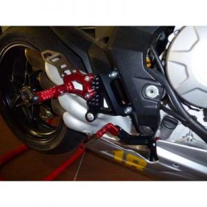 Pedana arretrata regolabile 4RACING per MV AGUSTA  F3  2012 - 2015