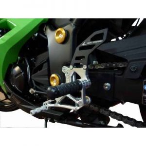 Pedana arretrata regolabile 4RACING per KAWASAKI  NINJA 300  2013 - 2015