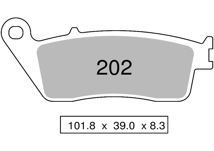 Spékané Brzdové destičky přední TROFEO kompatibilní s TRIUMPH BONNEVILLE 865 – T100 – SE – čer …