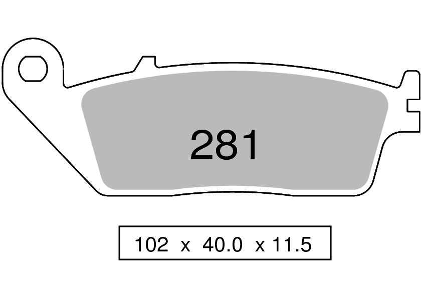 Spékané Brzdové destičky přední TROFEO kompatibilní s YAMAHA YP 125 R X-MAX 2014 – 2016