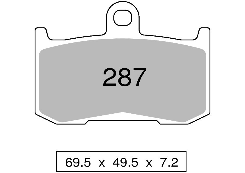 Spékané Brzdové destičky přední TROFEO kompatibilní s TRIUMPH TIGER 1050 – SE – #525 2013 – 201 …