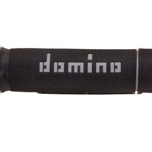 Domino Gripy bibarva černá / šedá pro MOTORKY off road enduro / cross in  rohožerial two-component Lenght: 118 mm accessories: 97.5595.04-00