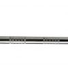 manubrio domino argento lucido cromato in acciaio serie condor 0275.31.60.04 diametro 22 mm