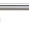 Adjustable handlebars Domino silver anodised in aluminum decomposable into three pieces with clamp and joints 0144.41.52.06 Diameter 52 mm