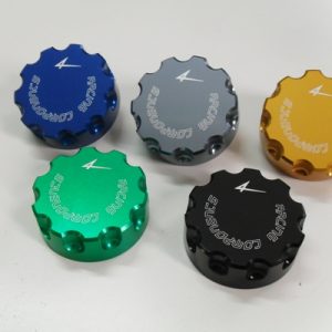 ÜBERZUG BREMSPUMPE HINTEN IN ERGAL Farbe gold für YAMAHA MT-03 2006 - 2010