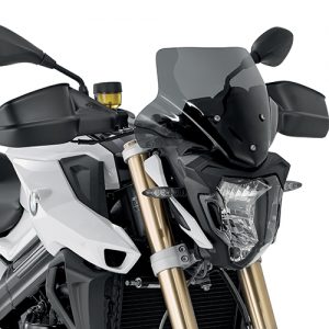 Cupolino parabrezza  per BMW F 800 R  2015 - 2016 - 2017 - 2018   Fabbricato da Kappa colore fume codice prodotto KA5118