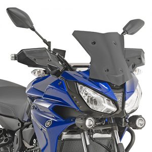 Windshield for YAMAHA MT 07 Tracer 2016 - 2017 - 2018 by Kappa color black code KD2130BO