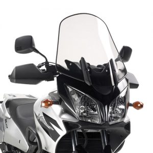 Windshield for SUZUKI DL 1000 V Strom 2002 - 2003 - 2004 - 2005 - 2006 - 2007 - 2008 - 2009 - 2010 - 2011 by Kappa color transparent code KD260ST